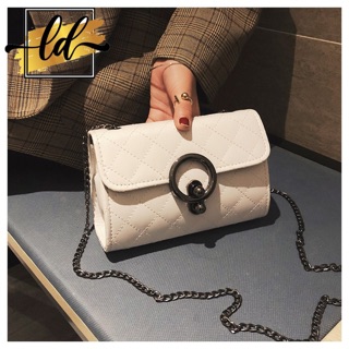 Túi Xách Nữ Túi Đeo Chéo Da Kẻ Thời Trang - T105