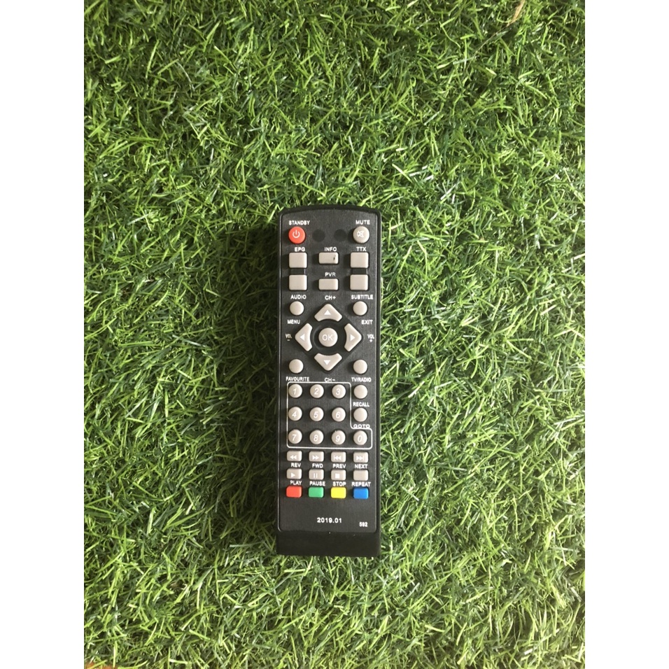 Điều khiển đầu thu hộ nghèo - tặng kèm pin - Remote đầu thu hộ nghèo đầu truyền hình được nhà nước tặng các hộ nghèo