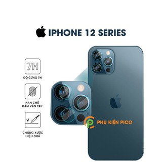 Cường lực mắt camera Iphone 12 Series - Dán camera Iphone 12 / 12 Mini / 12 Pro / 12 Pro Max độ cứng 7H chống trầy xước