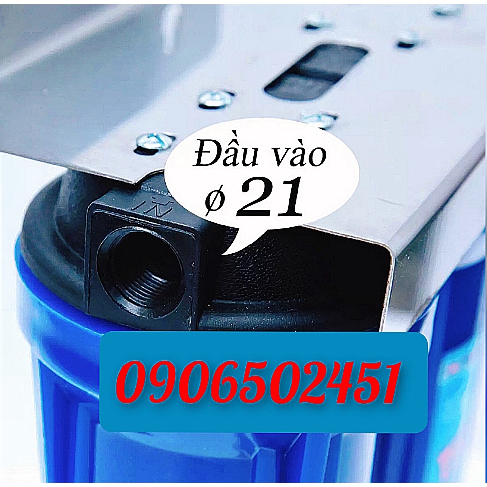 COMBO Bộ lọc nước sinh hoạt gia đình, lọc bể cá, lọc máy cafe, lọc bồn.. 3 cấp 30C3 và Bộ 5 lõi lọc nước số 1 PPF 10INCH