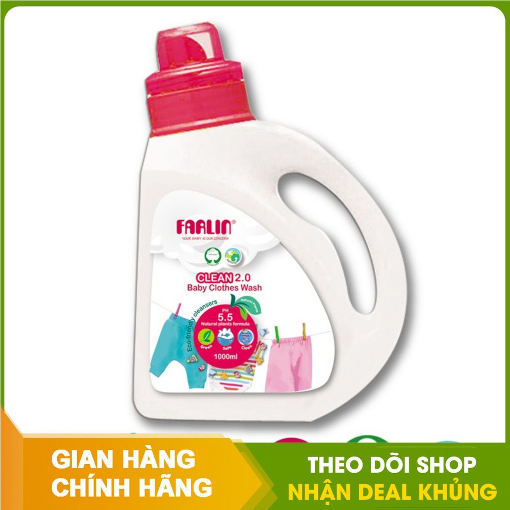 Nước giặt sinh thái Farlin (1000ml) Farlin CB-10007 - Chính Hãng
