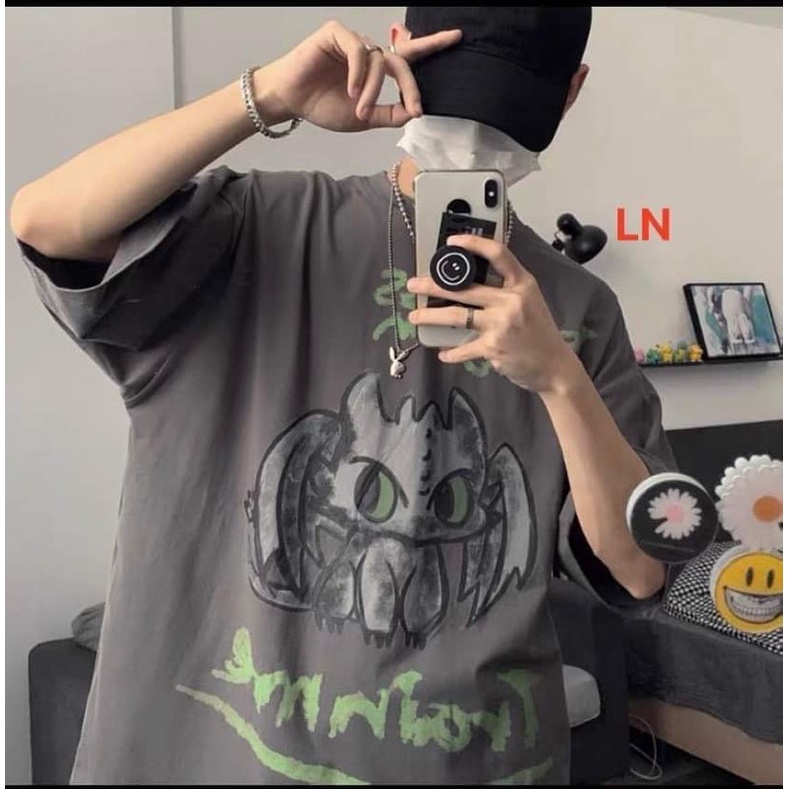 Áo phông thỏ cánh rơi LN11