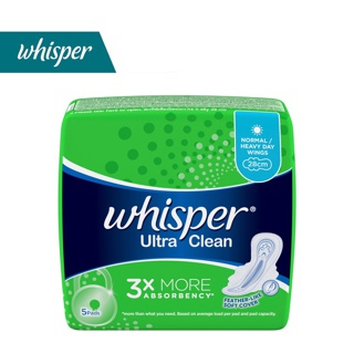 Băng vệ sinh Whisper có cánh ngày 5 miếng