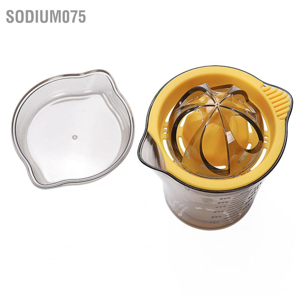 Sodium075 Máy ép trái cây có múi Thực phẩm Cấp độ an toàn Tiết kiệm nhựa Hoạt động tiết Nỗ lực cầm tay được sử dụng rộng rãi cho các loại