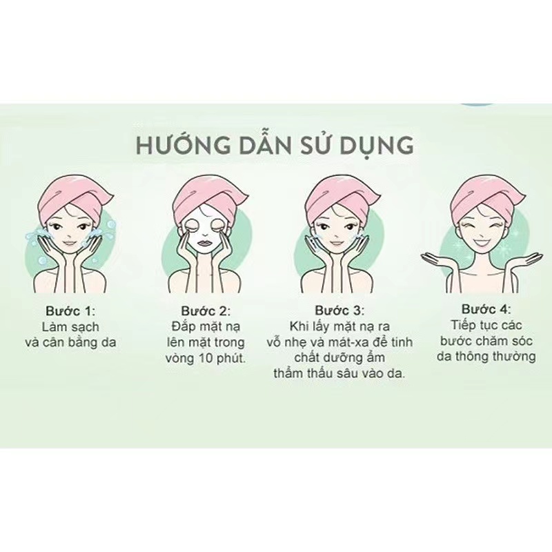 Mặt nạ giấy Angireline Images Bioaqua dưỡng trắng da mụn cấp ẩm thải độc