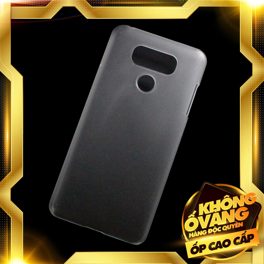 Ốp lưng cứng cho LG V40/ V50/ G7/ G8/ G6/ G8s/ Wing/V30 cao cấp (Trong mờ)