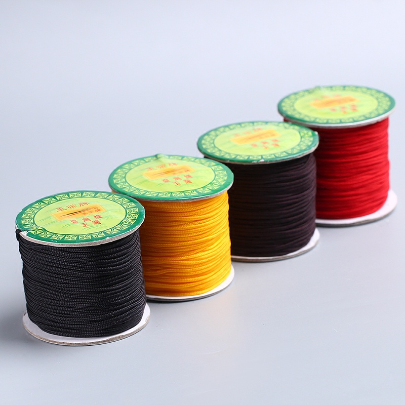 Cuộn Dây Đỏ Dày 1.0mm-2.5mm Dùng Làm Vòng Tay/Vòng Cổ