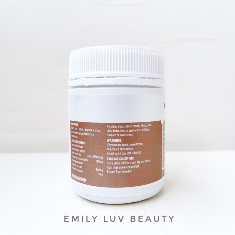 Tinh bột nghệ Healthy Care Curcumin 600mg