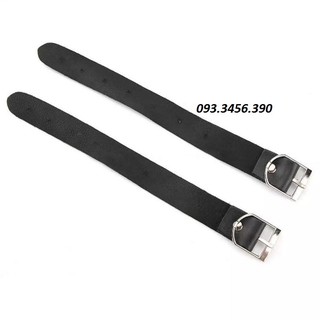 Túi da tròn mini treo xe đạp, motor