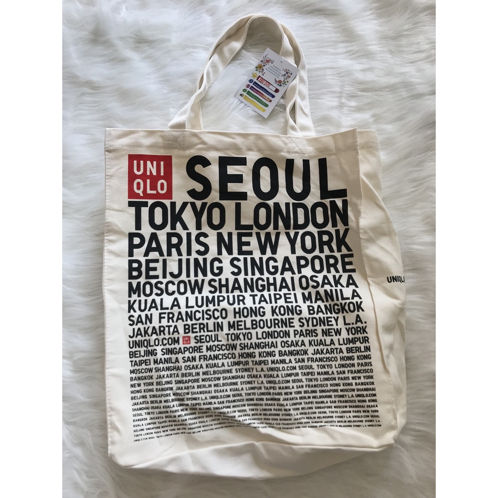 TÚI TOTE CANVAS - UNIQLO