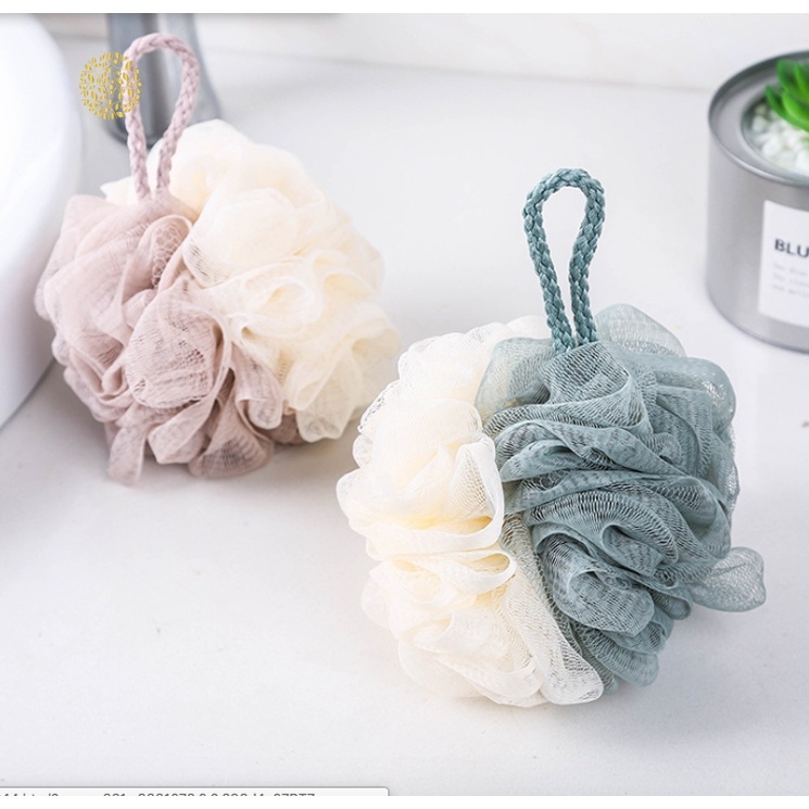 【HÀNG MỚI VỀ】Bọt Biển Vòi Hoa Sen Lưới Túi Tắm Mướp Hương Bọt Biển Cho Vòi Hoa Sen Tắm YKD