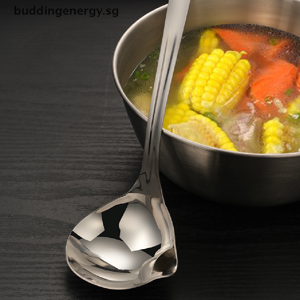 {BUDDI} Muôi Múc Canh Bằng Thép Không Gỉ Tách Dầu Mỡ {BUDDI {BUDDI}