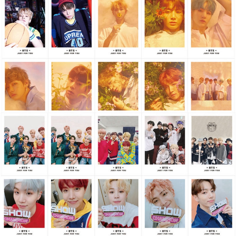 Hộp 45 Ảnh Lomo Card Nhóm Nhạc Bts Suga J-hope