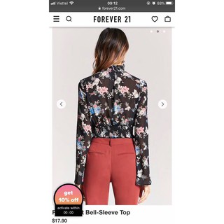 ÁO VOAN TAY LOE FOREVER 21
