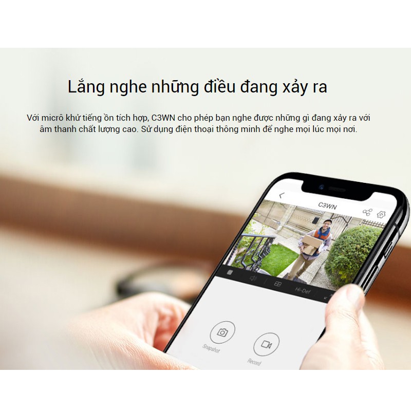 Camera ngoài trời 2MP EZVIZ C3WN 1080P (CS-CV310 2MP) Kèm thẻ nhớ - Hàng Chính Hãng - Bảo hành 24T | BigBuy360 - bigbuy360.vn