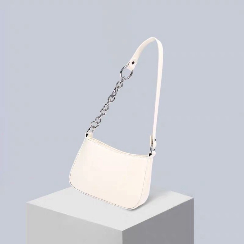 Túi xách nữ đeo vai *FREE SHIP* Túi kẹp nách đeo vai da mềm trơn ME01