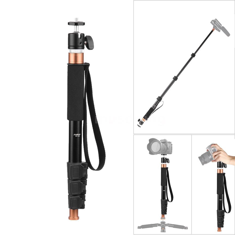 Chân máy ảnh monopod Andoer TP-148 94.6cm/37.2" trọng lượng tối đa 5kg cho Canon /Nikon/ Sony