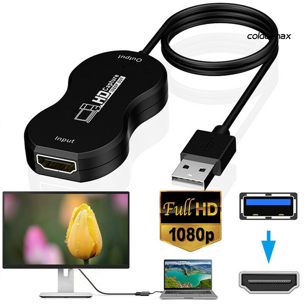 Bộ card ghi hình video chuyển đổi HDMI sang USB 3.0 hỗ trợ chơi game chuyên nghiệp | BigBuy360 - bigbuy360.vn