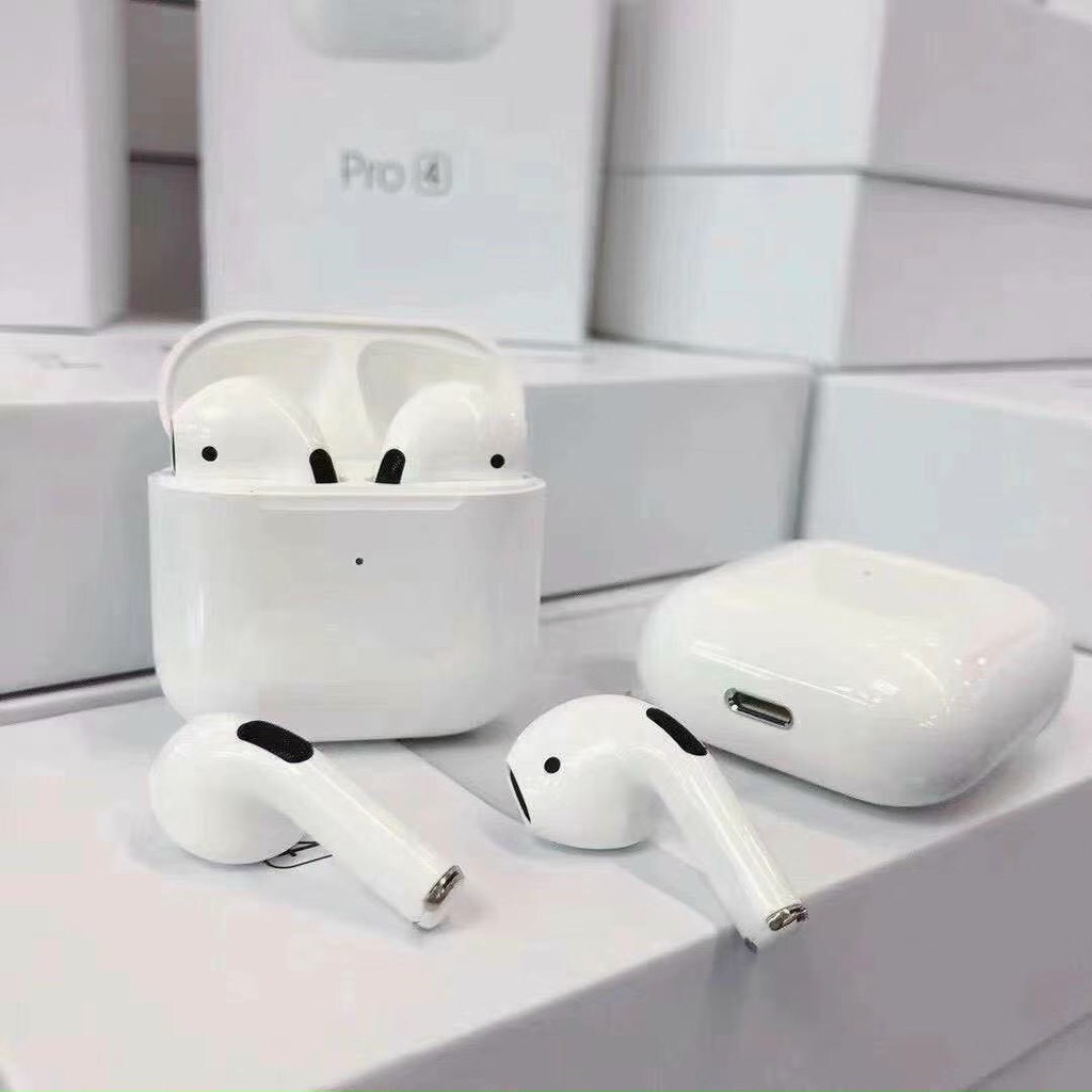 [AirPods Pro4] ⭐FREE SHIP ⭐Tai nghe Airpods Pro 4 Bluetooth 5.0 TWS đổi tên, định vị chuẩn 2020 [RẺ VÔ ĐỊCH] BH 6 tháng