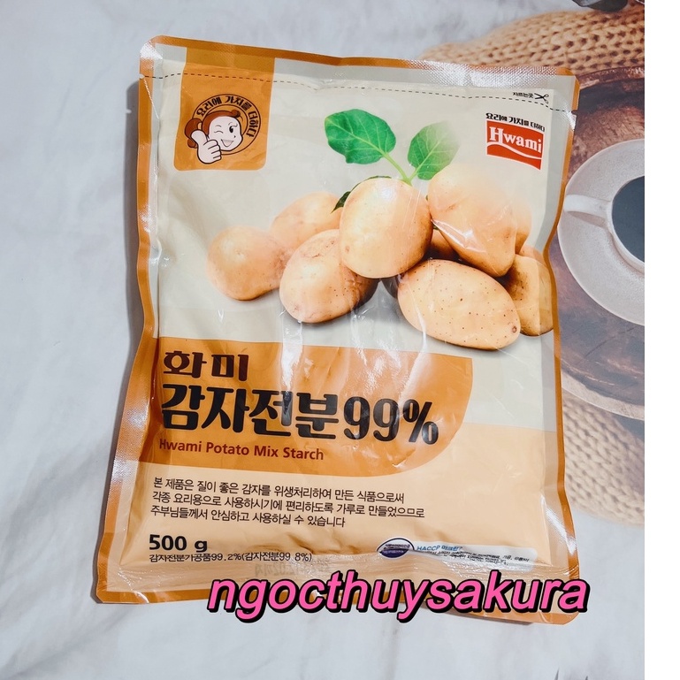 BỘT KHOAI TÂY HWAMI HÀN QUỐC 500G