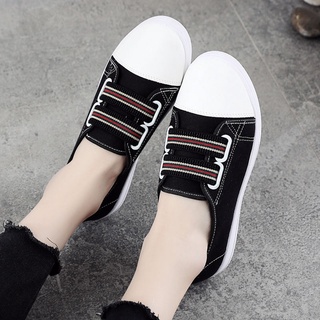 Giày thể thao canvas phong cách hàn quốc mới cho nữ