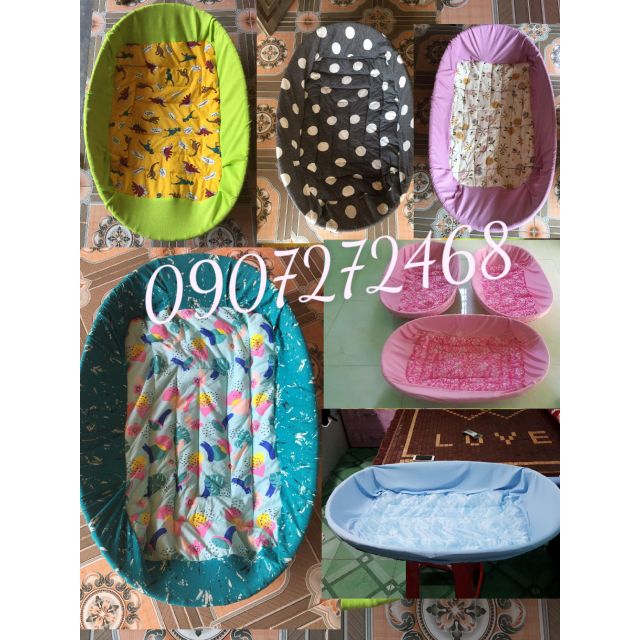 Nệm bọc nôi tre đủ size