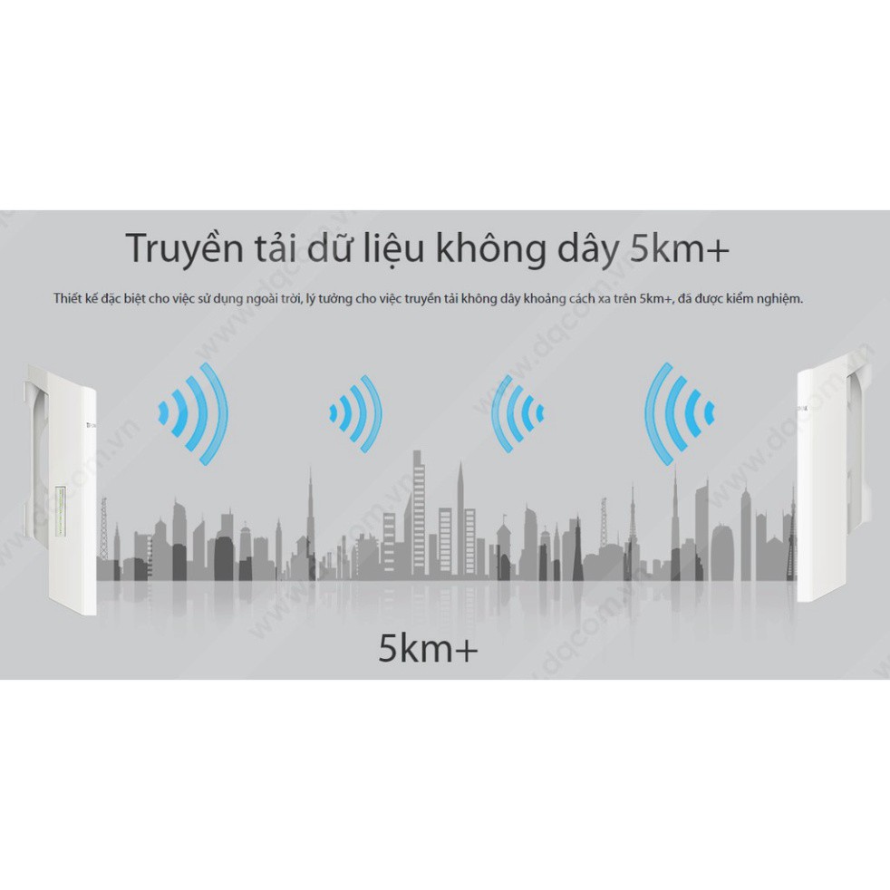 (Chính Hãng) Bộ thu phát Không Dây Ngoài Trời TP-Link CPE210 (Trắng 1 chiếc ) | BigBuy360 - bigbuy360.vn