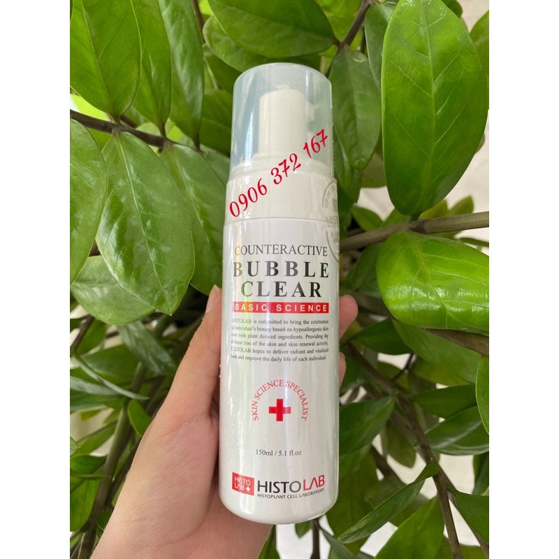 Sữa rửa mặt trung hoà bubble clear