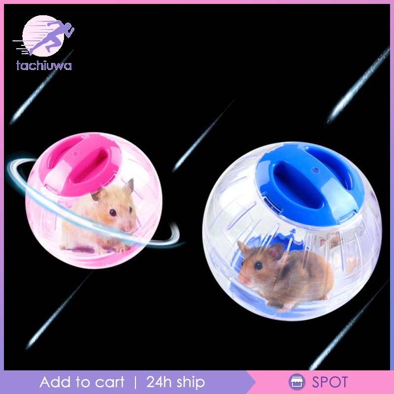 Quả Cầu Pha Lê Màu Hồng Cỡ Nhỏ Tập Thể Dục Cho Chuột Hamster