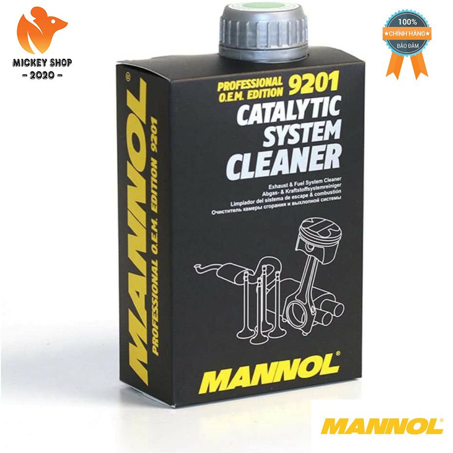 [Pro] Tẩy Rửa Hệ Thống Khí Thải MANNOL Catalytic System Cleaner 9201 – 0.5 Lít, Hàng Đức Chính Hãng – Mickey2020shop