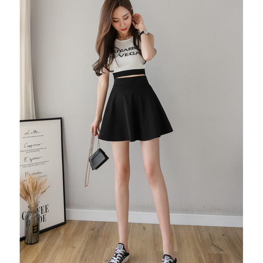 Chân Váy Xòe Lưng Cao Phong Cách Hàn Quốc Thời Trang Nữ Dễ Thương | BigBuy360 - bigbuy360.vn