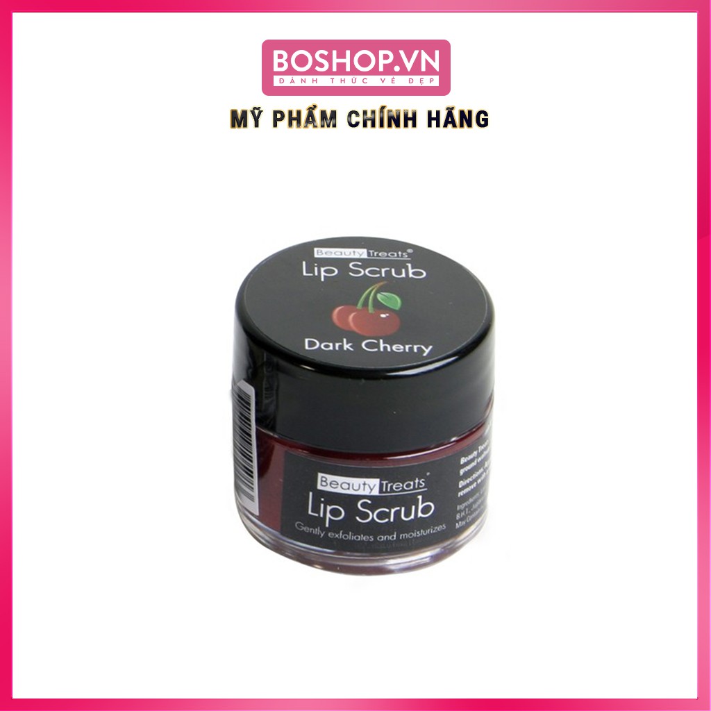 Tẩy Da Chết Môi Beauty Treats Lip Scrub Dark Cherry