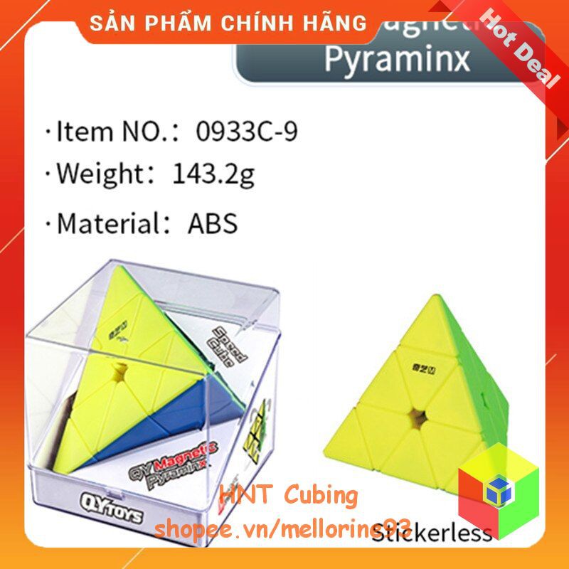 New Series MS Pyraminx Rubik Chất Lượng Cao QiYi Mofangge Biến Thể Tam Giác 4 Mặt (Có Sẵn Nam Châm)