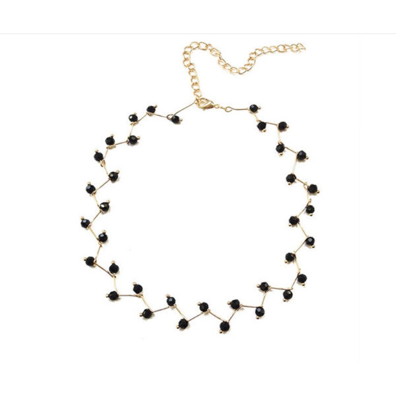 Dây chuyền trang trí ngọc trai giả pchq sang trọng cho tiệc cưới