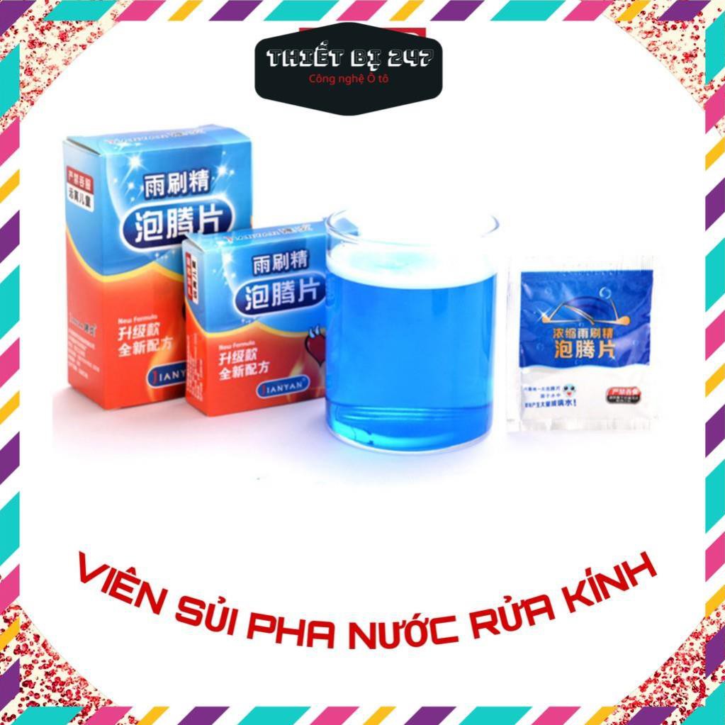 ( QUÀ TẶNG LÀ VIÊN RỬA KÍNH ) Combo 5 Viên Sủi Pha Nước Rửa Kính Xe Hơi Và Kính Trong Nhà | Tiện Lợi Và Tiết Kiệm