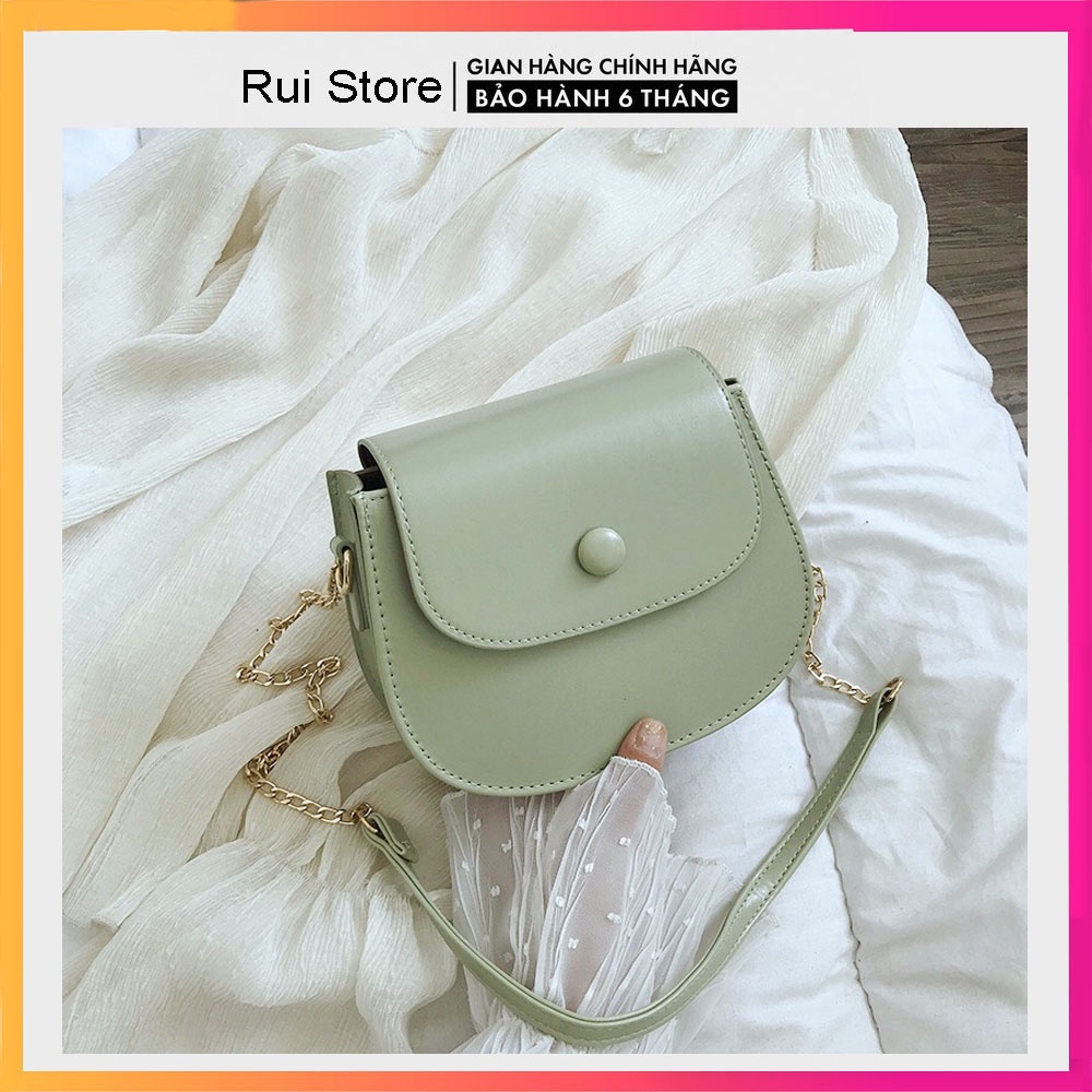 Túi xách nữ đeo chéo mini giá rẻ đẹp thời trang ulzzang dáng tròn siêu xinh Rui Store TX30
