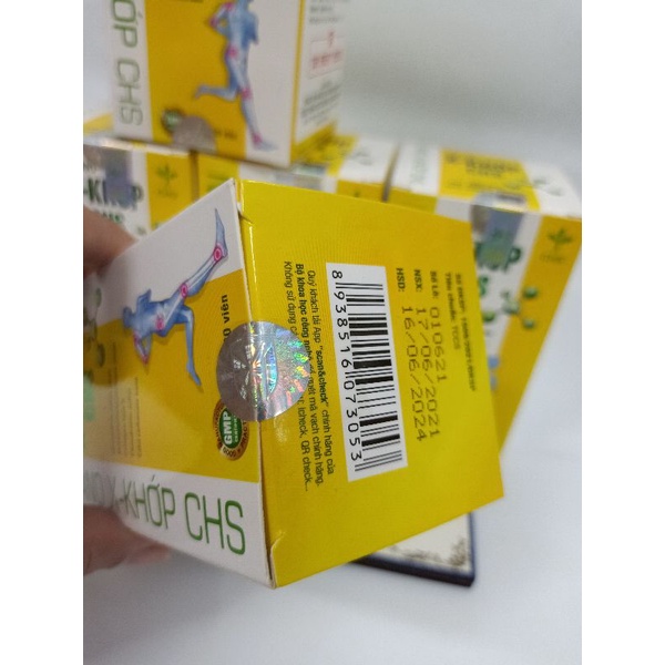 Nano X-Khớp CHS Học Viện Quân Y bổ sung dưỡng chất cho khớp, làm trơn ổ khớp,giúp khớp vận động linh hoạt,giả..m đau XK