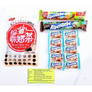 Kẹo dẻo trân châu đen Pearl Milk Tea