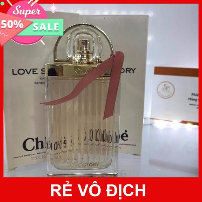 [Tester]Nước hoa Nữ Chloe-Chloe Love Story Eau Sensuelle 75ml edp [CHÍNH HÃNG]