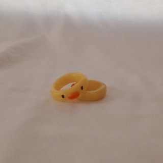 [TẶNG QUÀ] 🦆Nhẫn Đất Sét Handmade Hình Chú Vịt