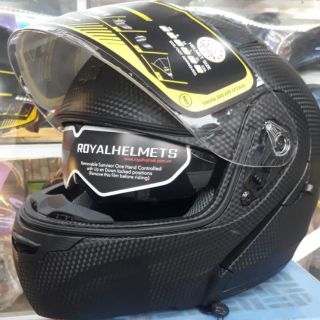 Mũ bảo hiểm lật hàm royal m137