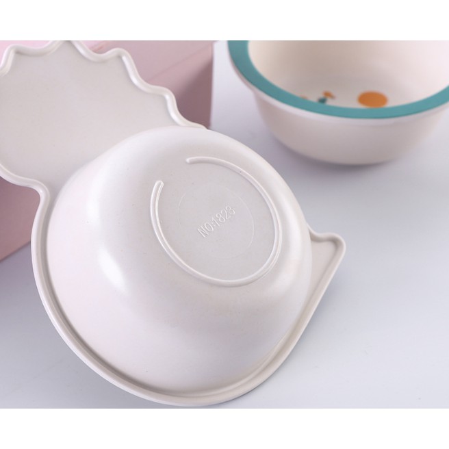 Bát ăn dặm sợi tre cực dễ thương cho bé