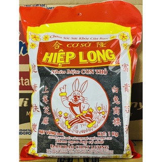 Hạt vừng / Hạt mè đen hiệu con thỏ Hiệp Long túi (1kg)