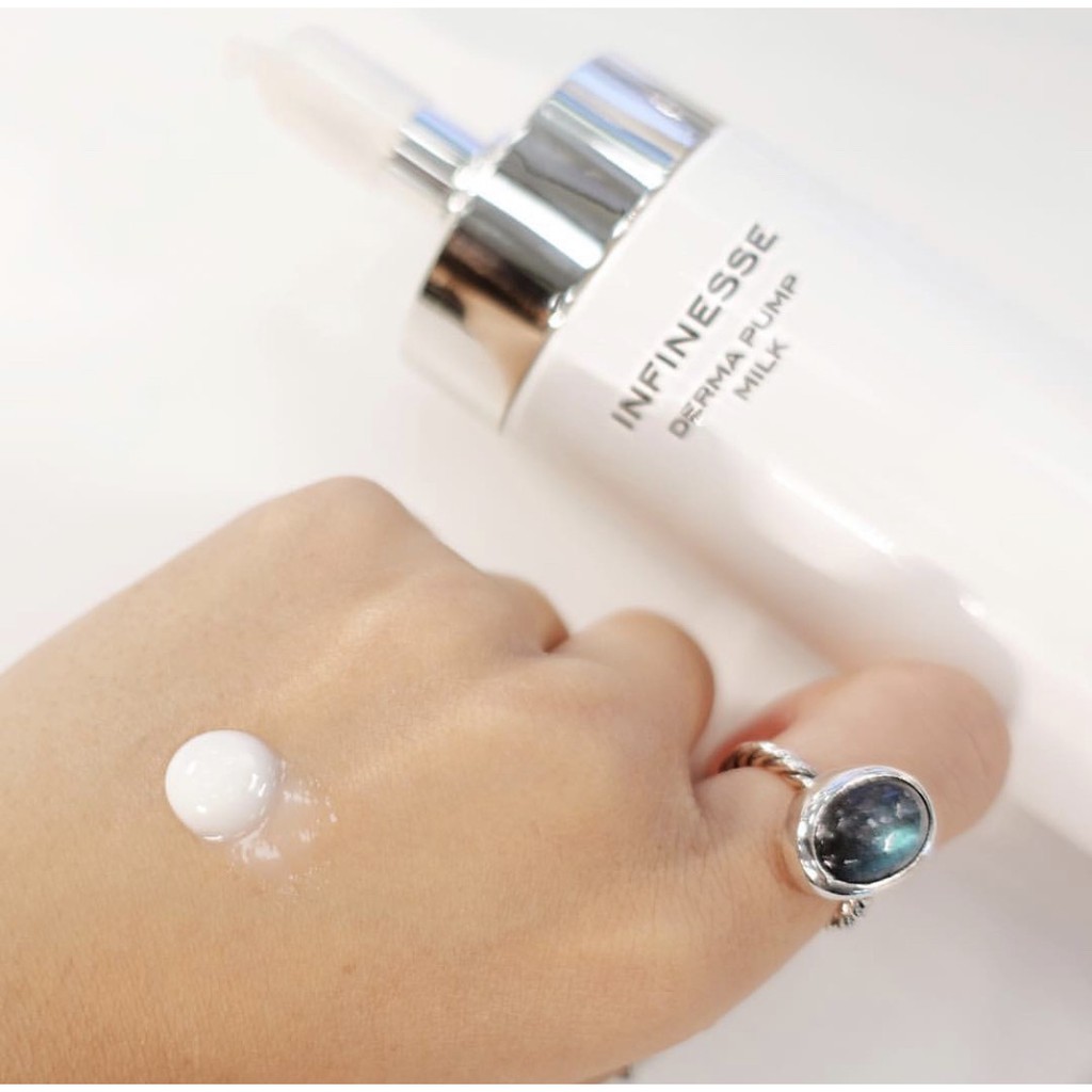 Mẫu mới 2022 Sữa xoay sáng da, nâng cơ Infinesse Whitening pump milk 30g (Auth 100%, Hàng chính hãng Store Albi