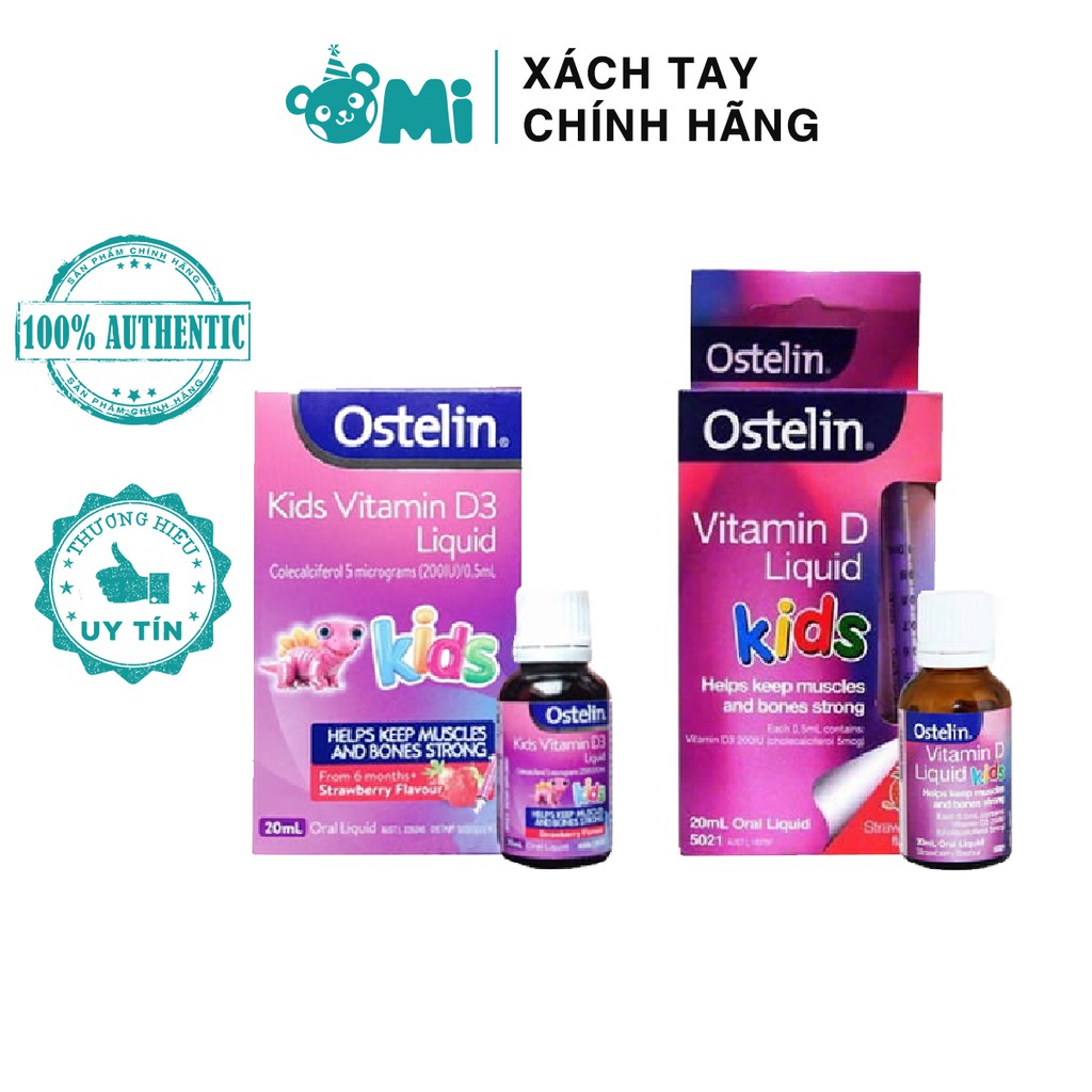 [CHÍNH HÃNG] Osletin Vitamin D3 cho trẻ sơ sinh