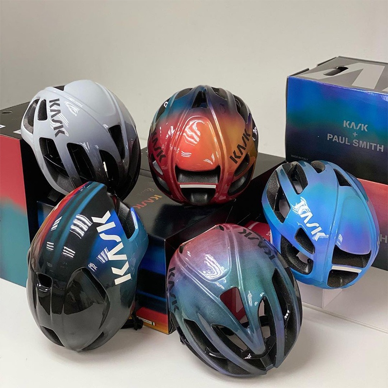 Kask Protone Unisex Mũ Bảo Hiểm Xe Đạp Đường Bộ Một Mảnh Thoáng Khí Đỏ Đô Mũ Bảo Hiểm Xe Đạp