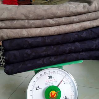 Sét vải jean rằn ri 4c