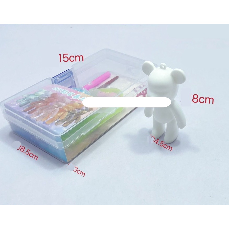 Bộ đồ chơi DIY làm móc khóa Bearrick đính đá