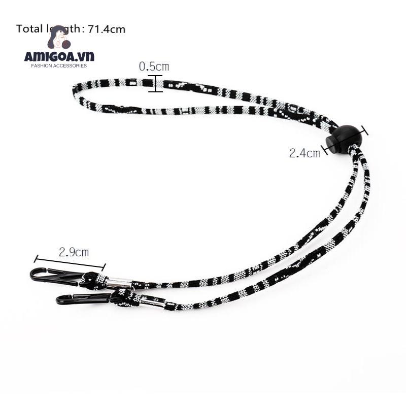 Dây Đeo Khẩu Trang Chống Thất Lạc Có Thể Điều Chỉnh