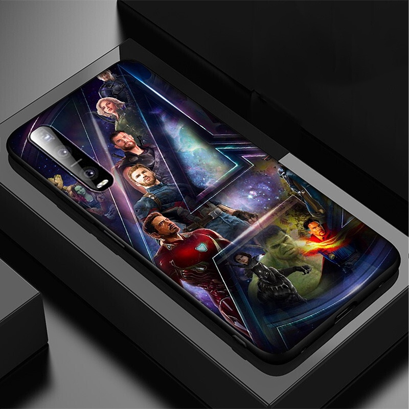 Realme 6 6i 5 5i 5s 3 2 A5 Pro V15 GT Realme5i Protective Soft Case 85LU Mavel Avengers Heroes Casing